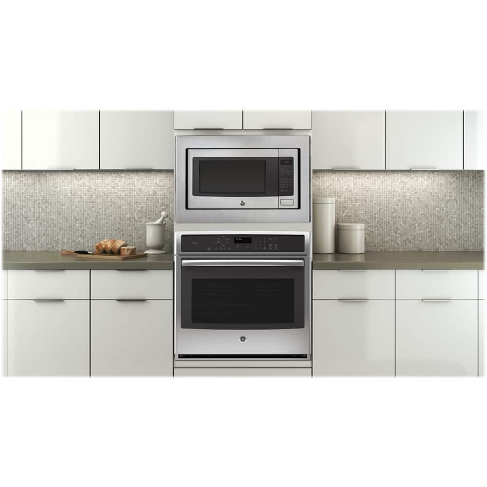 Alt View 12. GE - 30" Trim Kit - Stainless steel.