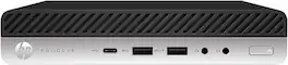 HP - Refurbished Excellent - ProDesk 600G4 Mini PC, Intel Core i5-8500T up to 3.5GHz, 32GB DDR4 RAM, 1TB NVMe SSD, Built in Wi-Fi 6E&BT, Win11 Pro - Black