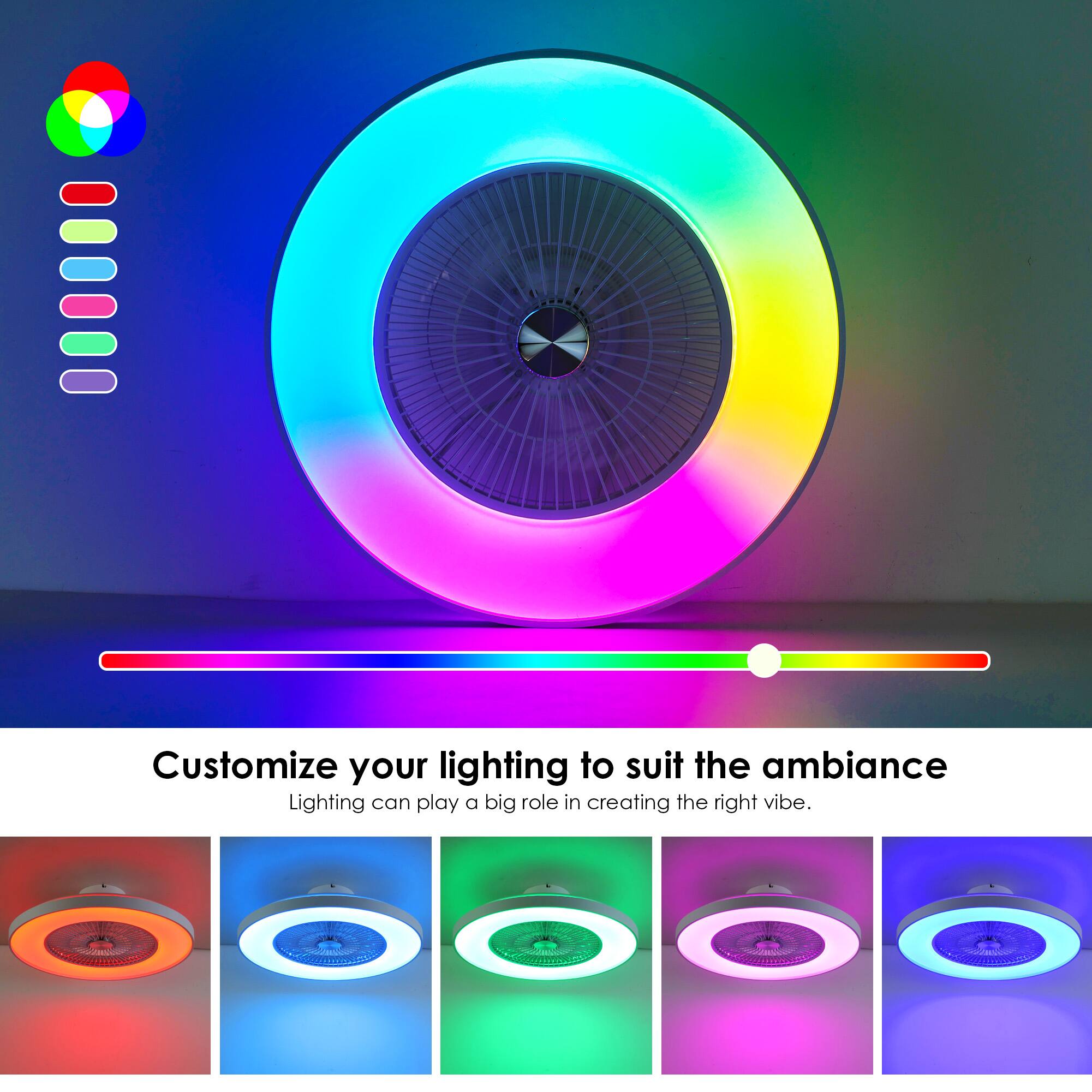 Customize your lighting to suit the ambiance

Lighting can play a big role in creating the right vibe.