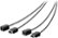 Angle Zoom. Insignia™ - 6' Extension Cable for Nintendo NES and SNES Controllers (2-pack) - Black.
