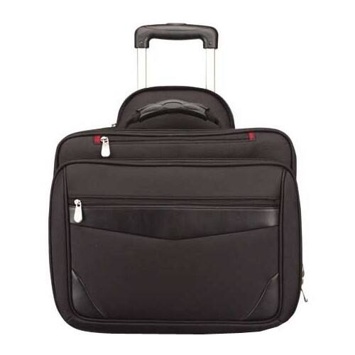 Front Standard. Innovera - Carrying Case (Roller) for 15.6" Notebook - Black.