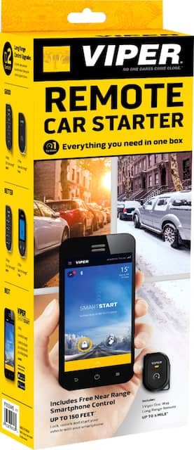 Viper DS4VB Remote Start System Installation Included Black DS4VB