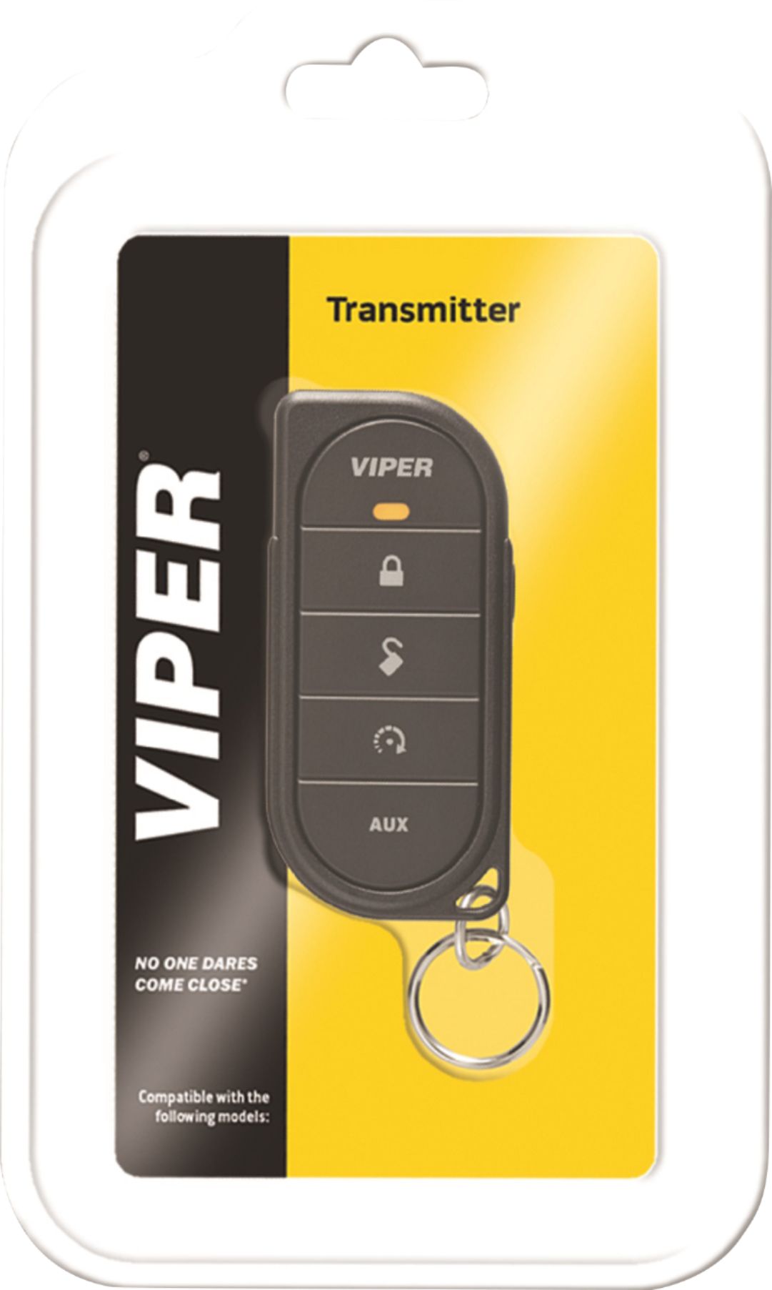 Viper Remote Replacement 7656V 1 Way 5 Button 1/2 Mile Range Car Remote