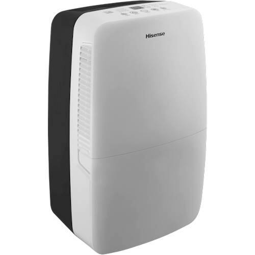 Best Buy Hisense 50Pint Portable Dehumidifier White DH50KD1SDLE