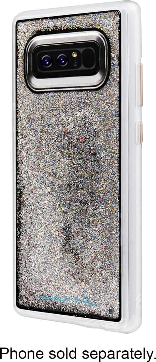 Case-Mate - Waterfall Case for Samsung Galaxy Note8 - Iridescent Diamond - Larger Front