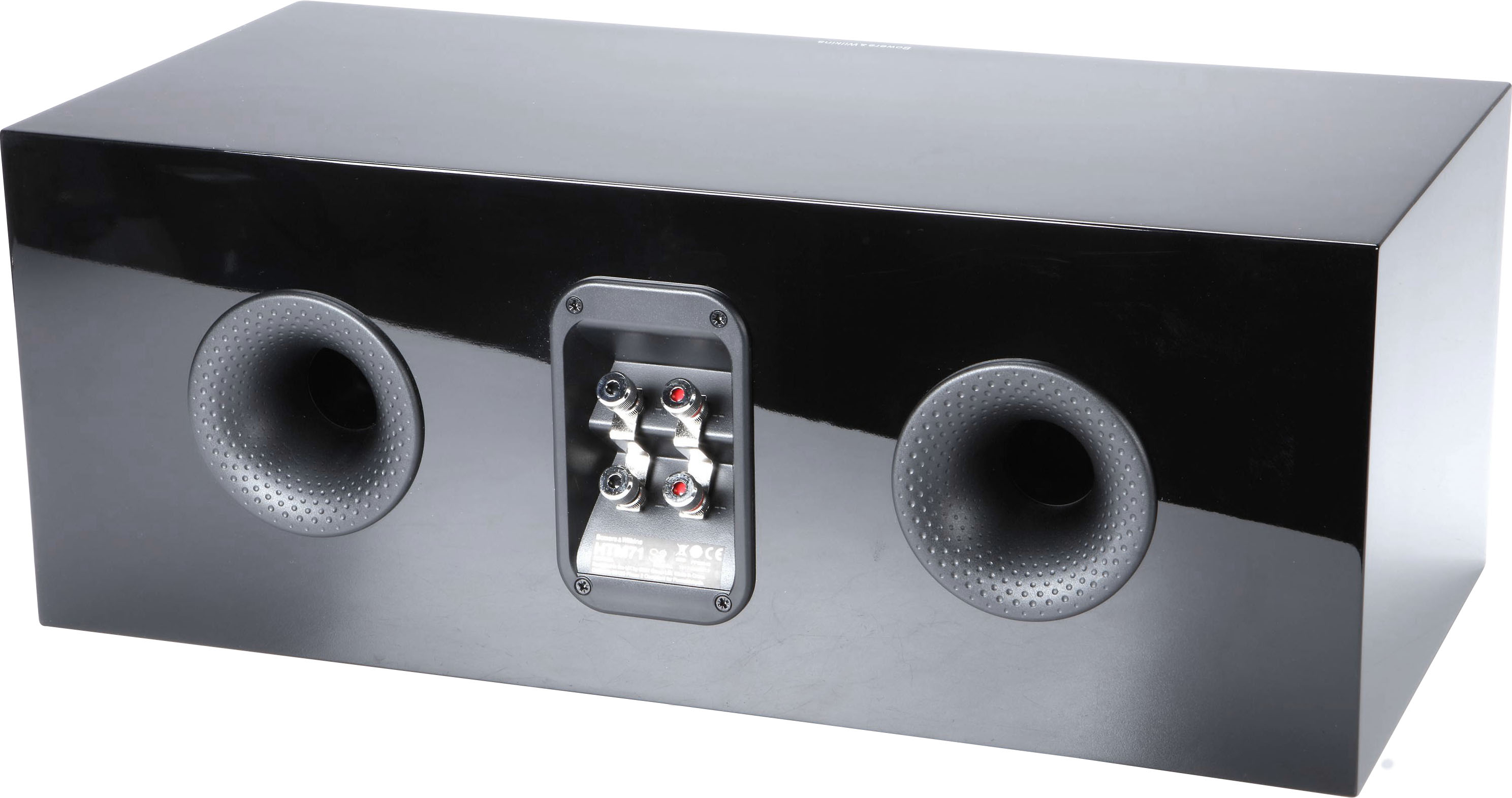 Back View: Polk Audio - 4" x 6" 2-Way Marine Speakers with Polypropylene Cones (Pair) - Black
