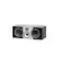 Front. Bowers & Wilkins - 700 Series 3-way Center Channel w/4" midrange, dual 6.5" bass (each) - Gloss Black.