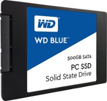 WD - Blue 500GB Internal SSD SATA - Front_Zoom