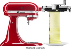 KitchenAid - Vegetable Sheet Cutter Attachment - KSMSCA - Silver - Front_Zoom