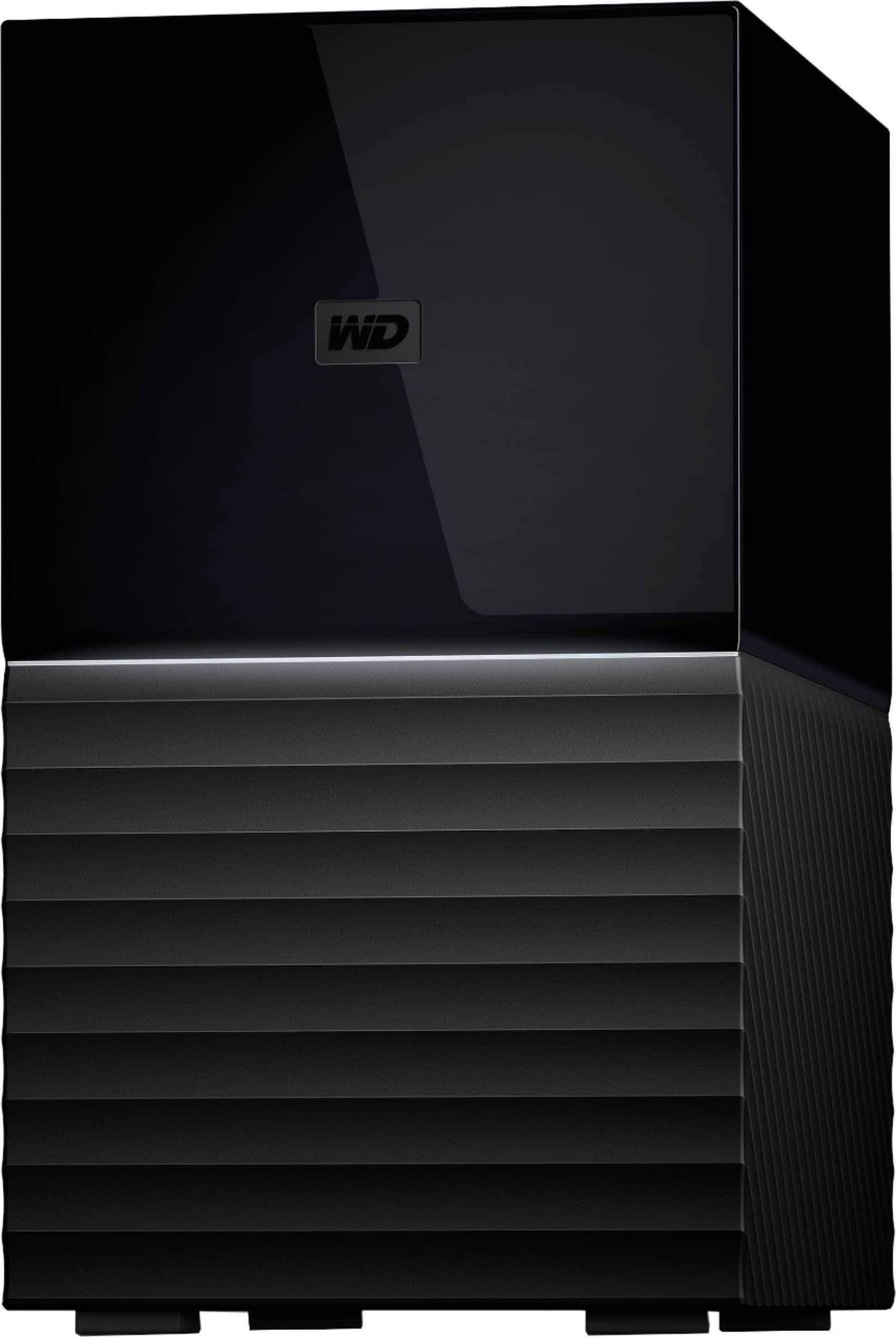 Alt View 15. WD - My Book Duo 16TB 2-Bay RAID External USB-C Desktop Hard Drive - Black.
