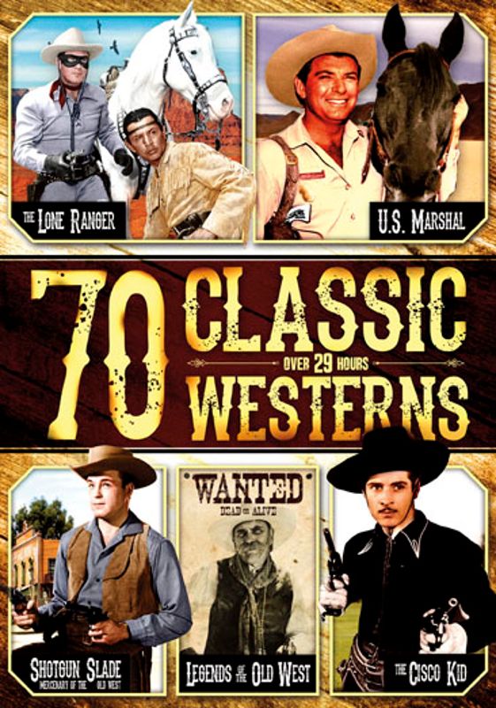  70 Classic Westerns [4 Discs] [DVD]