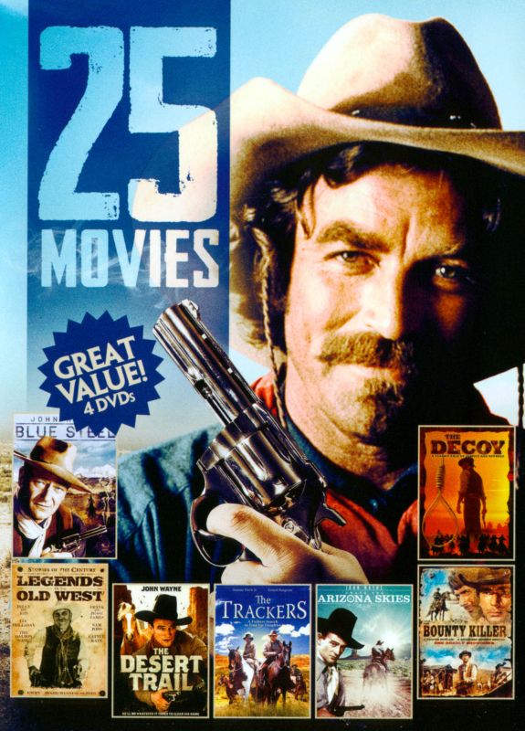 25 Movies: Westerns, Vol. 1 [4 Discs] [DVD]