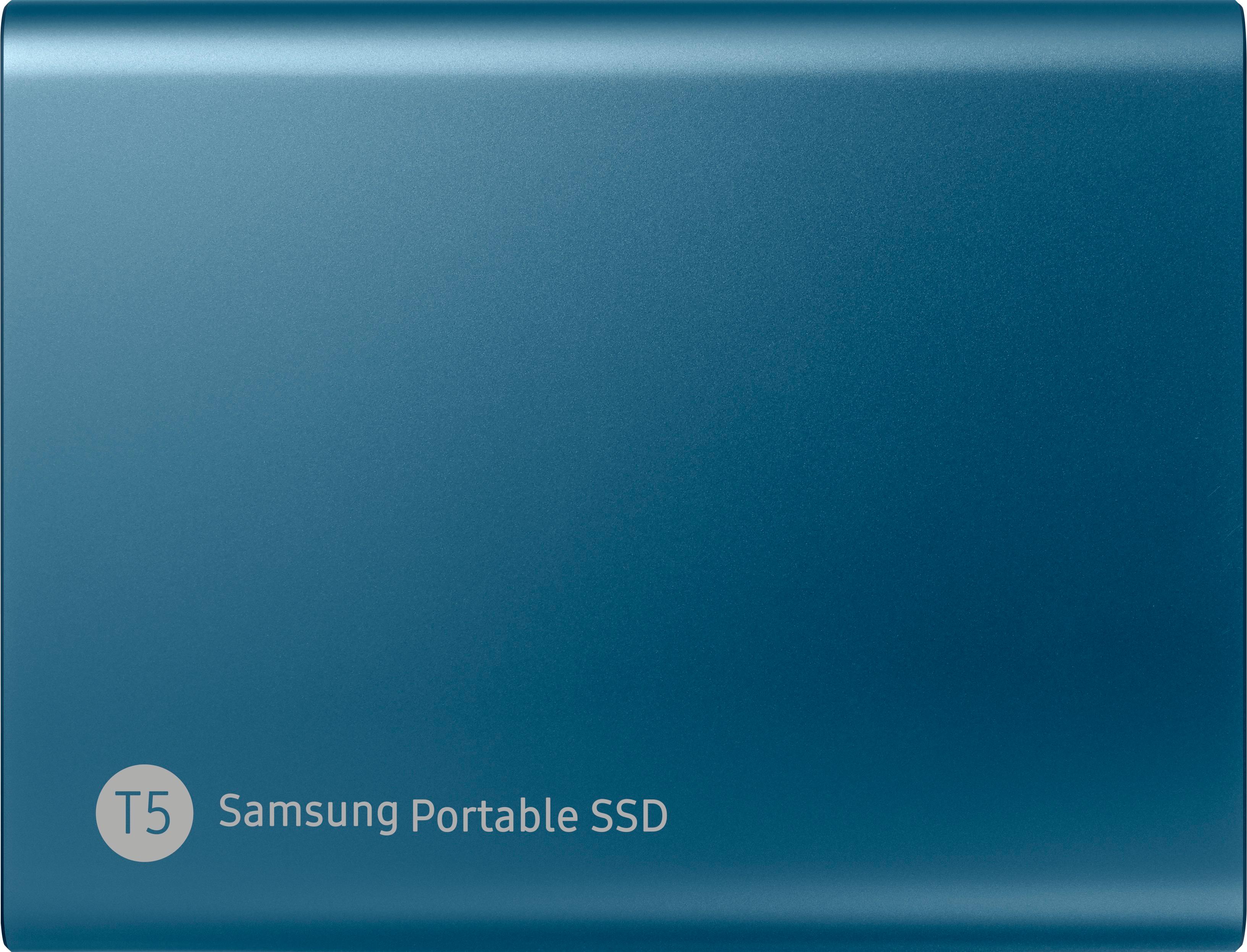 Samsung disque dur externe SSD Portable T5, 500 GB, or