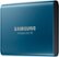 Left Zoom. Samsung - T5 500GB External USB Type C Portable Solid State Drive - Alluring blue.