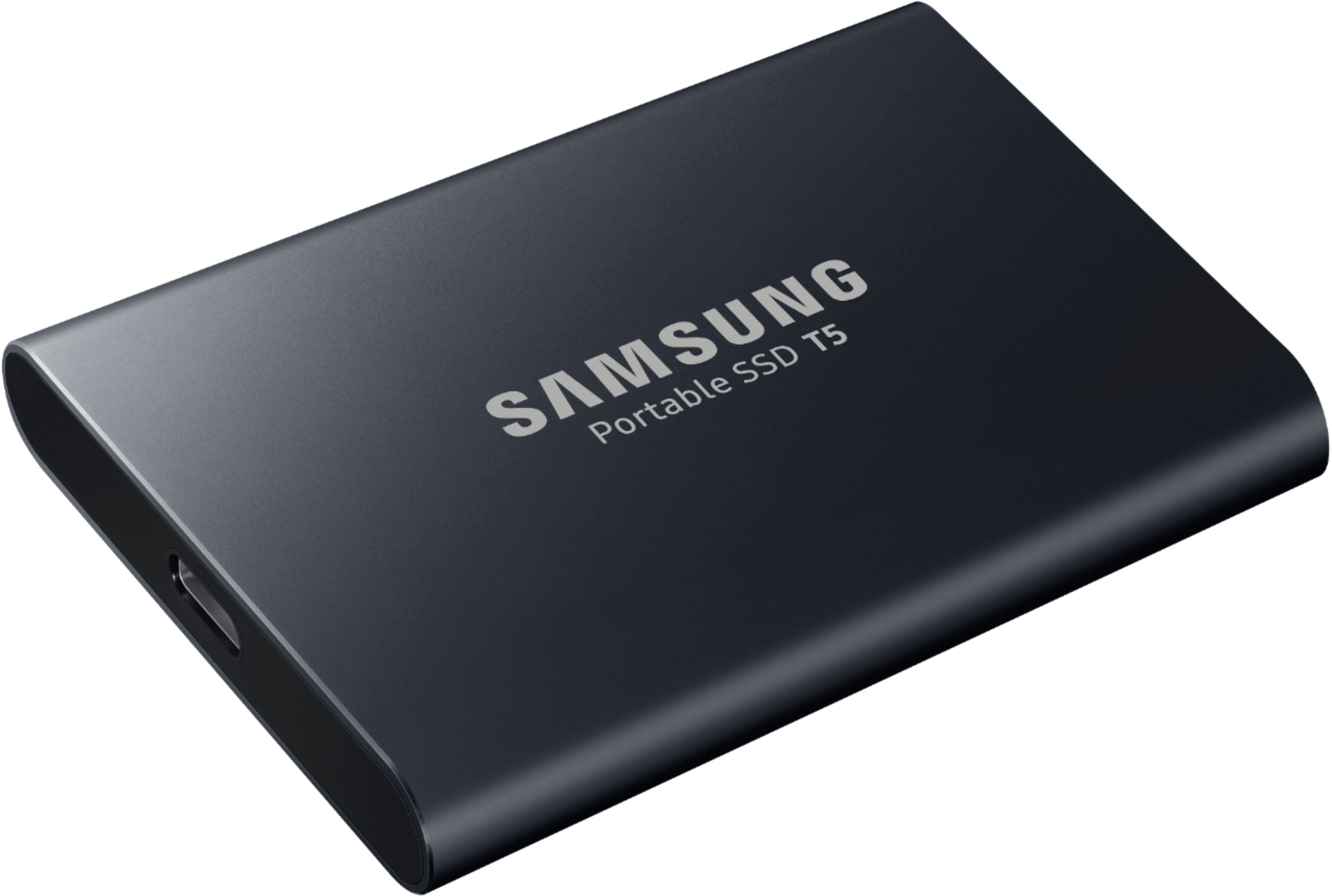 nåde demonstration miljøforkæmper Best Buy: Samsung T5 1TB External USB Type C Portable SSD Deep black  MU-PA1T0B