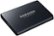 Alt View Zoom 13. Samsung - T5 1TB External USB Type C Portable SSD - Deep black.