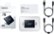 Alt View Zoom 14. Samsung - T5 1TB External USB Type C Portable SSD - Deep black.