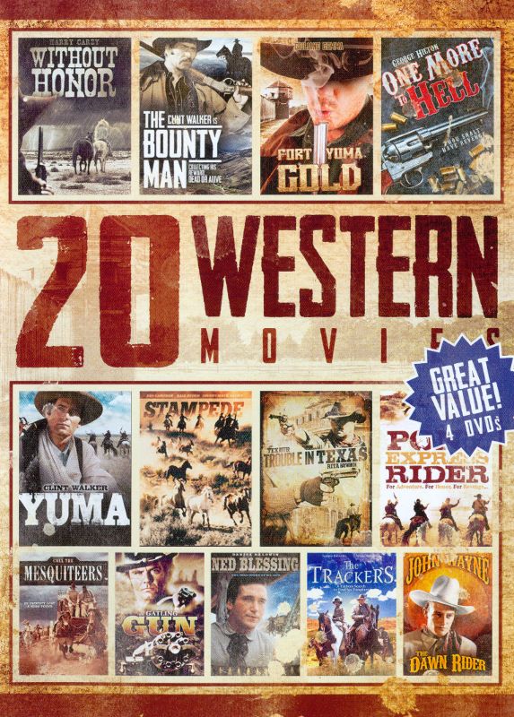  20 Western Movies Collection, Vol. 4 [4 Discs] [DVD]