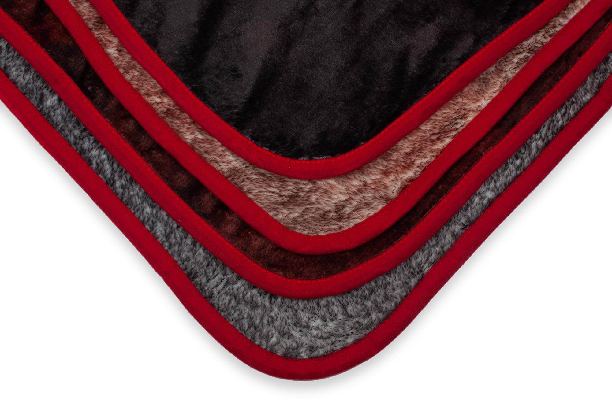 Alt View 2. Just Funky - The Elder Scrolls Skyrim Dark Brotherhood Fleece Throw Blanket | 60 x 45 Inches - Red.