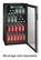 Alt View 12. Insignia™ - 115-Can Beverage Cooler - Black stainless steel.