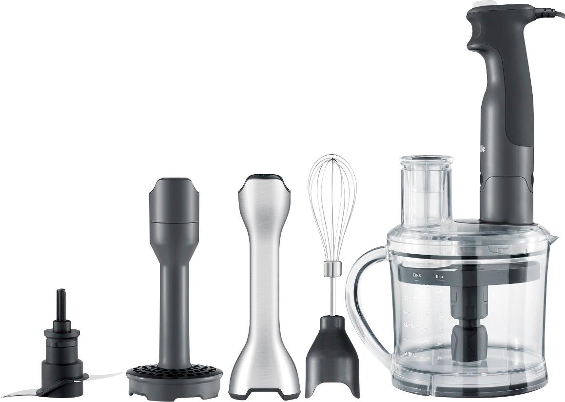 Breville The All-in-One™ 15-Speed Hand Blender Stainless Steal/Black  Power/Clear BSB530XL - Best Buy
