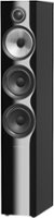 Bowers & Wilkins - 700 Series 3-way Floorstanding Speaker w/5" midrange, dual 5" bass (each) - Gloss Black - Front_Zoom