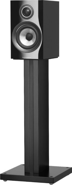 Front Zoom. Bowers & Wilkins - 700 Series 2-way Bookshelf Speaker w/5" midbass (pair) - Gloss black.