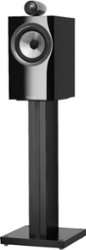 Bowers & Wilkins - 700 Series 2-way Bookshelf Speaker w/ Tweeter on top, 6.5" midbass (pair) - Gloss Black - Angle_Zoom