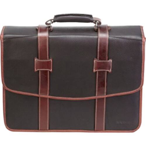 Front Standard. Korchmar - Litigator Carrying Case for Notebook - Black.