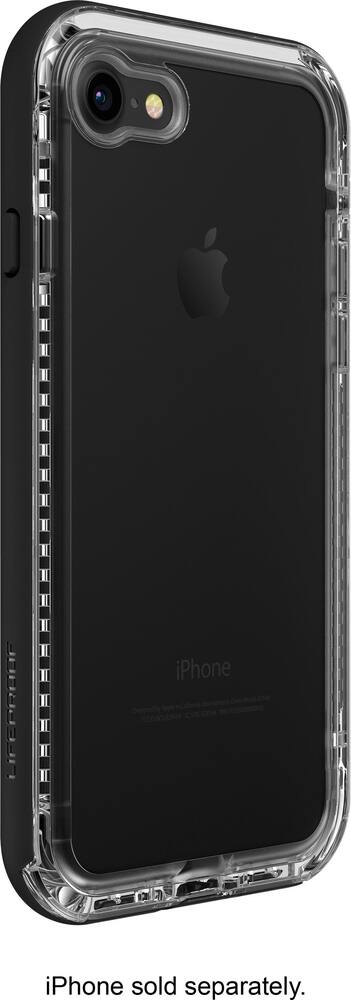 next case for apple iphone 7 and 8 - black crystal