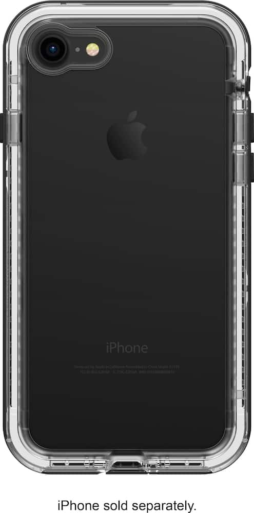 next case for apple iphone 7 and 8 - black crystal