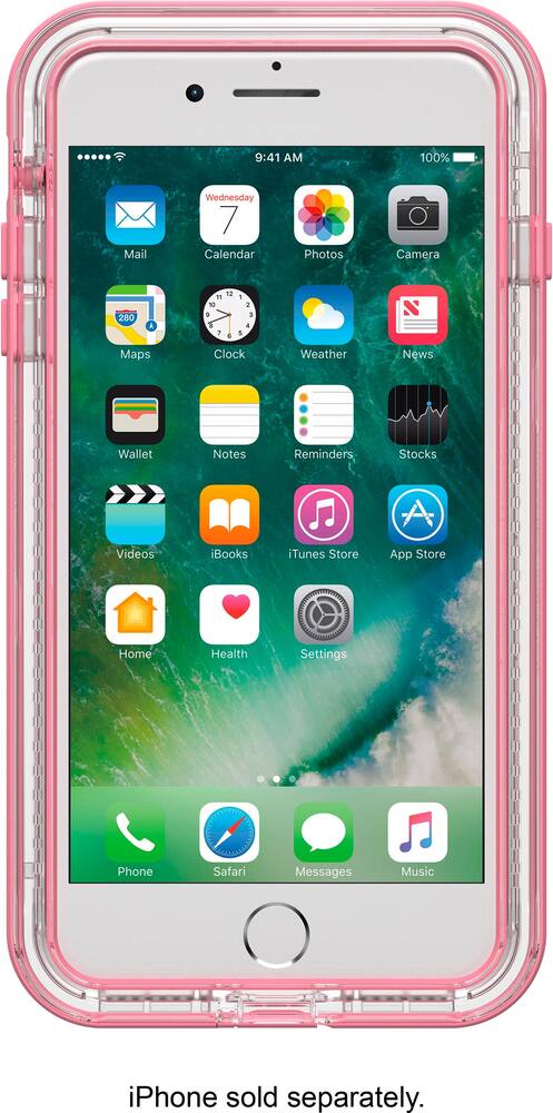 next case for apple iphone 7 plus and 8 plus - cactus rose