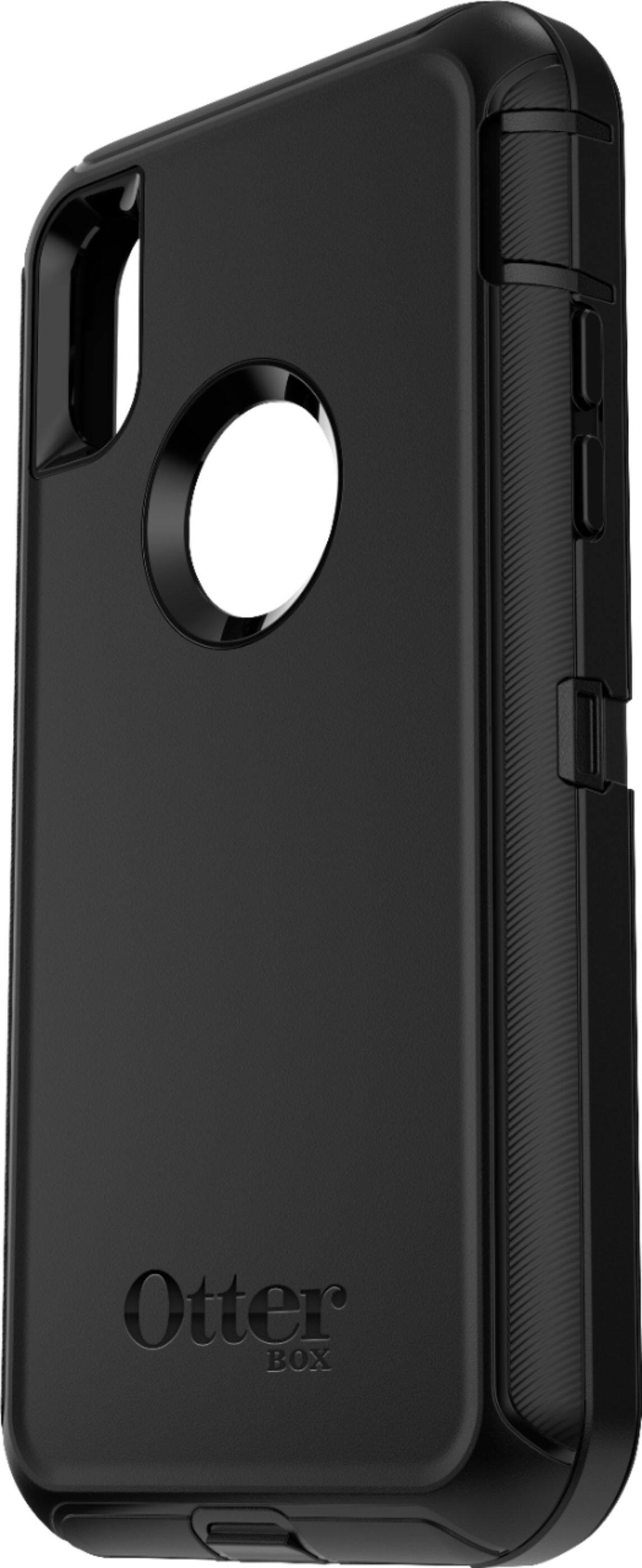 Front. OtterBox - Defender Series Modular Case for Apple® iPhone® X and XS - Black.
