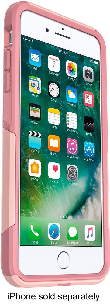 commuter series case for apple iphone 7 plus and iphone 8 plus - pink