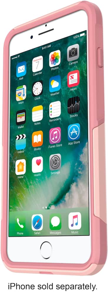 commuter series case for apple iphone 7 plus and iphone 8 plus - pink commuter series case for apple iphone 7 plus and iphone 8 plus - pink