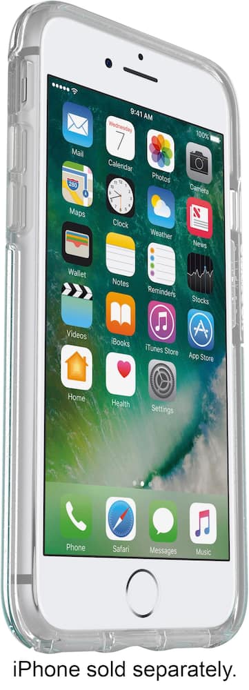 symmetry series case for apple iphone 7 and iphone 8 - aloha ombre/ clear light blue symmetry series case for apple iphone 7 and iphone 8 - aloha ombre/ clear light blue