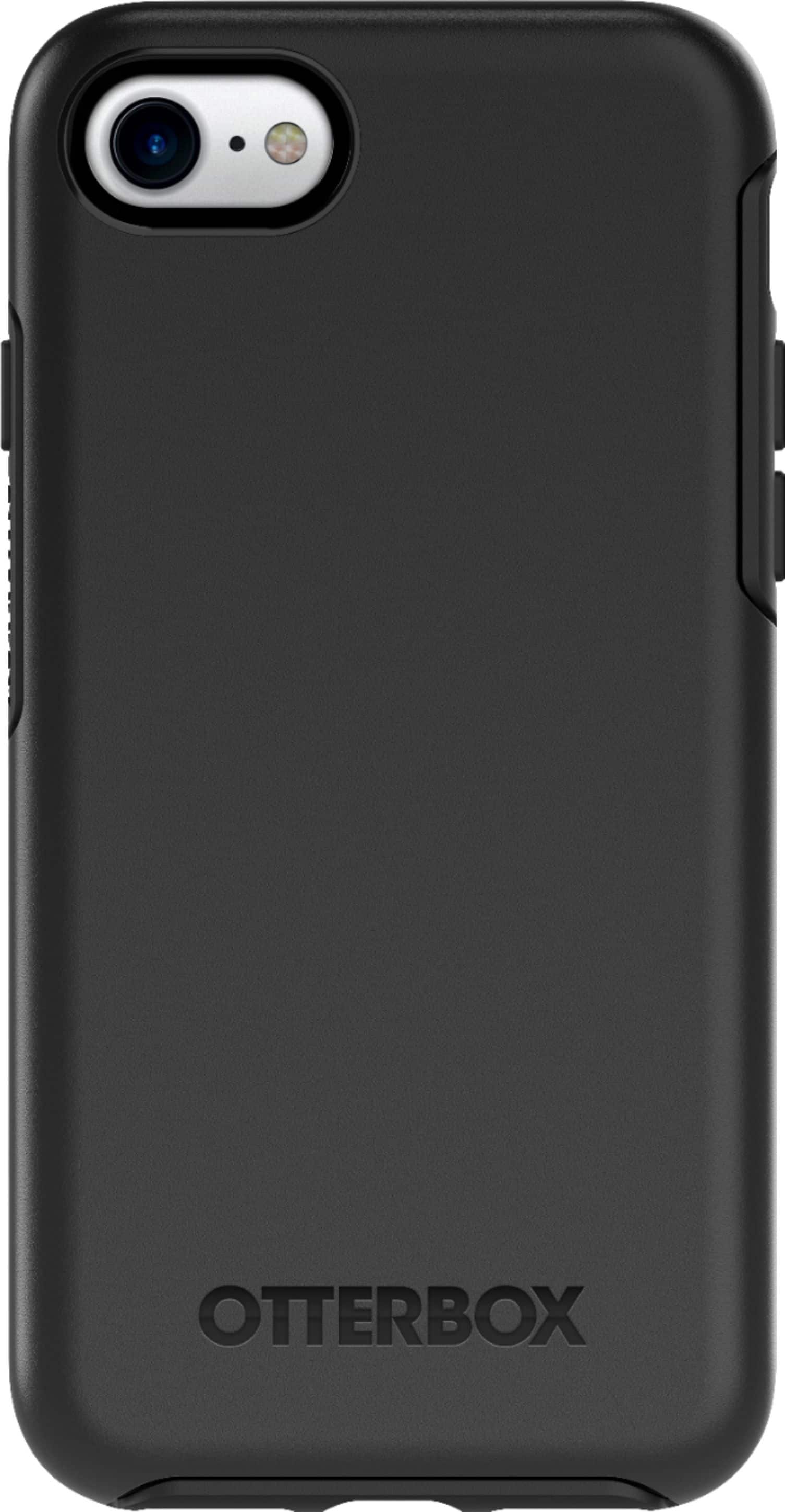 Alt View 1. OtterBox - Symmetry Series Hard Shell Case for Apple iPhone 7, 8 and SE (2nd generation) - Black.