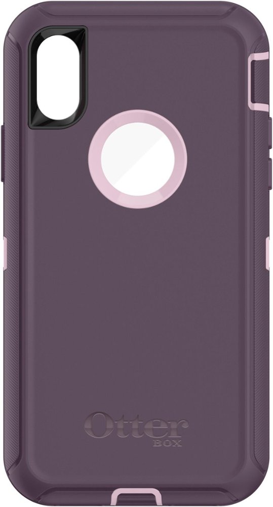 defender series modular case for apple iphone x and xs - purple