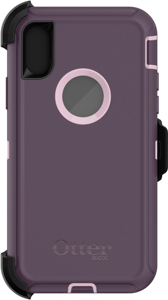 defender series modular case for apple iphone x and xs - purple