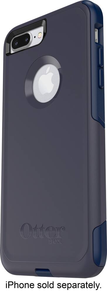 commuter series case for apple iphone 7 plus and iphone 8 plus - blue commuter series case for apple iphone 7 plus and iphone 8 plus - blue
