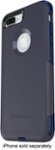 Front. OtterBox - Commuter Series Case for Apple® iPhone® 7 Plus and 8 Plus - Blue.