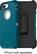 Alt View 11. OtterBox - Defender Series Case for Apple® iPhone® 7 and iPhone® 8 - Blue/beige.
