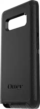 Front. OtterBox - Defender Series Case for Samsung Galaxy Note8 - Black.