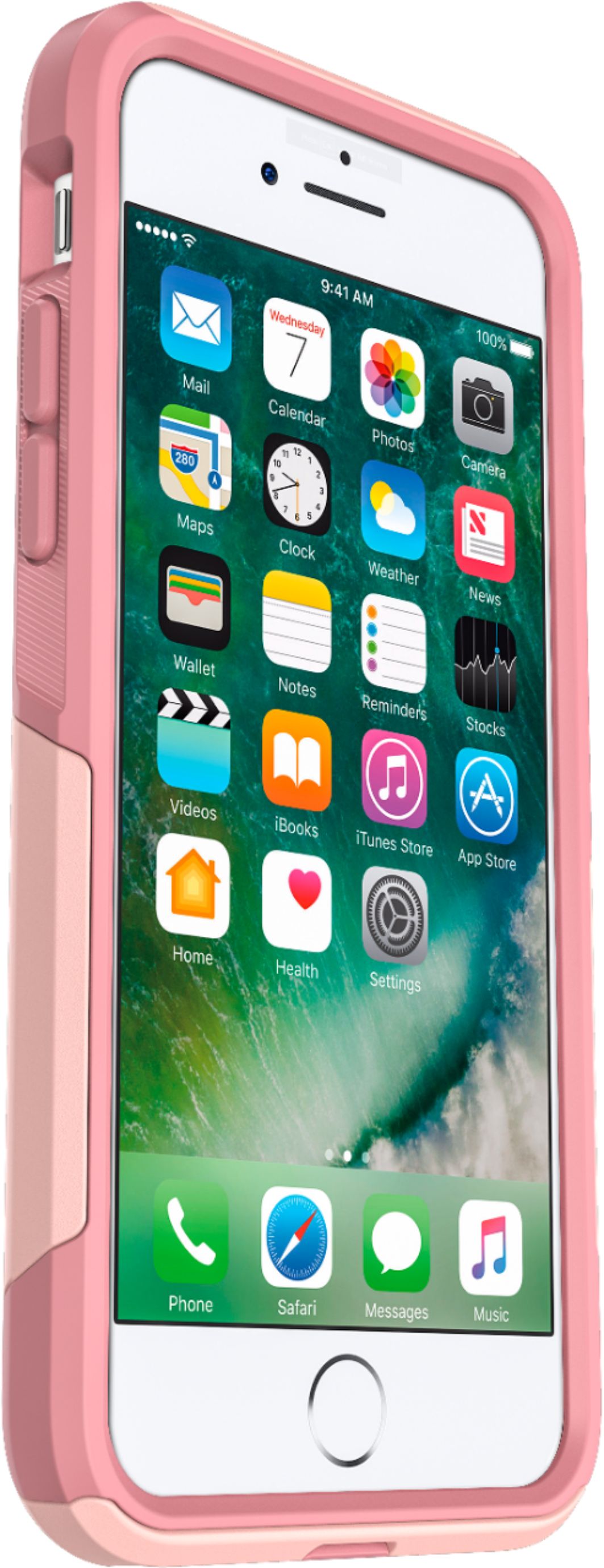 Best Buy: OtterBox Commuter Case for Apple® iPhone® 7 and 8 Pink 