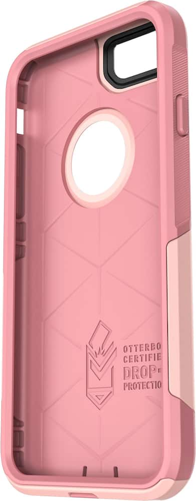 commuter case for apple iphone 7 and iphone 8 - pink