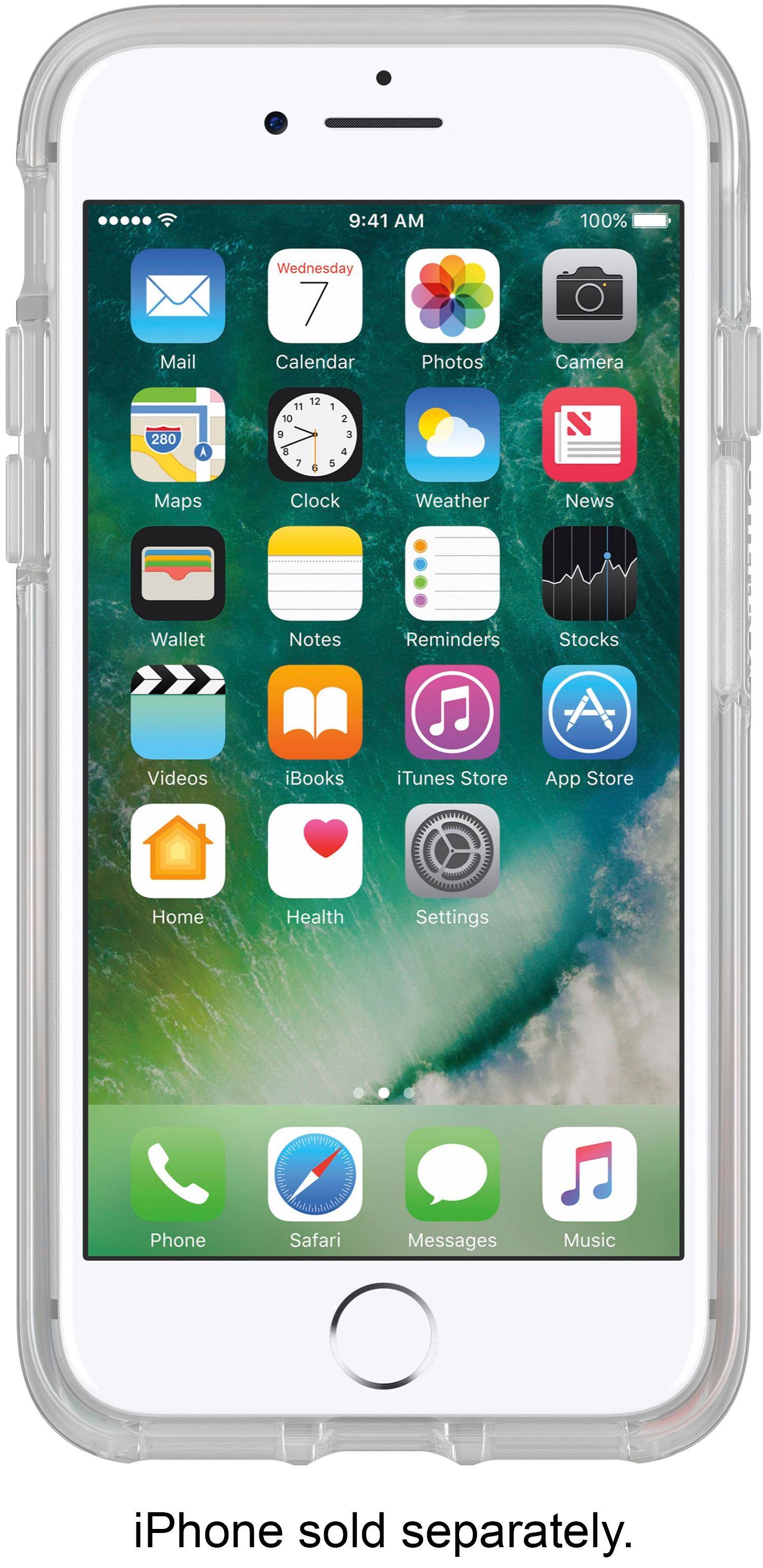 Alt View 2. OtterBox - Symmetry Series Case for Apple® iPhone® 7 and 8 - Clear/Easy Breezy.