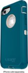 Front Zoom. OtterBox - Defender Series Case for Apple® iPhone® 7 Plus and 8 Plus - Blue/beige.