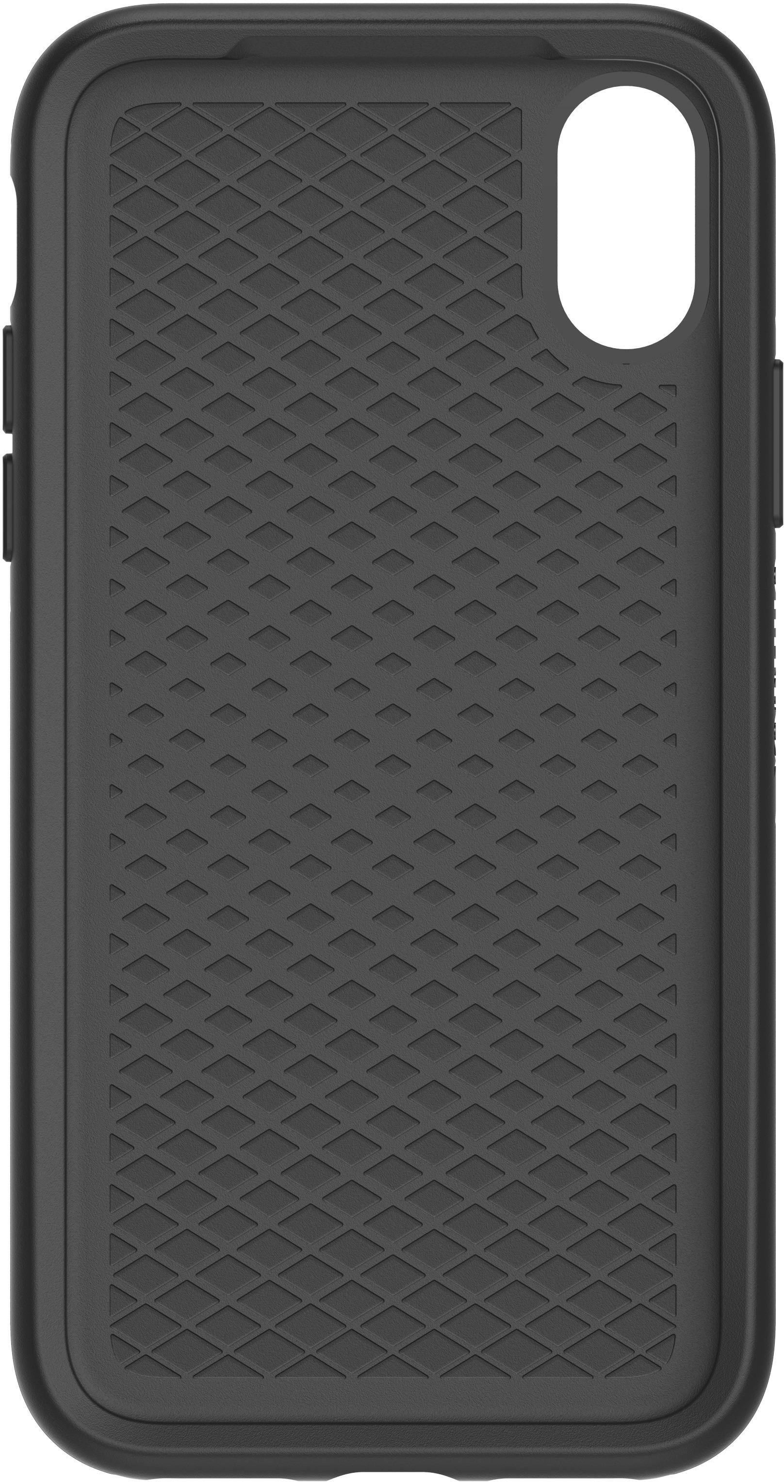 Alt View 3. OtterBox - Symmetry Series Case for Apple® iPhone® X and XS - Black.