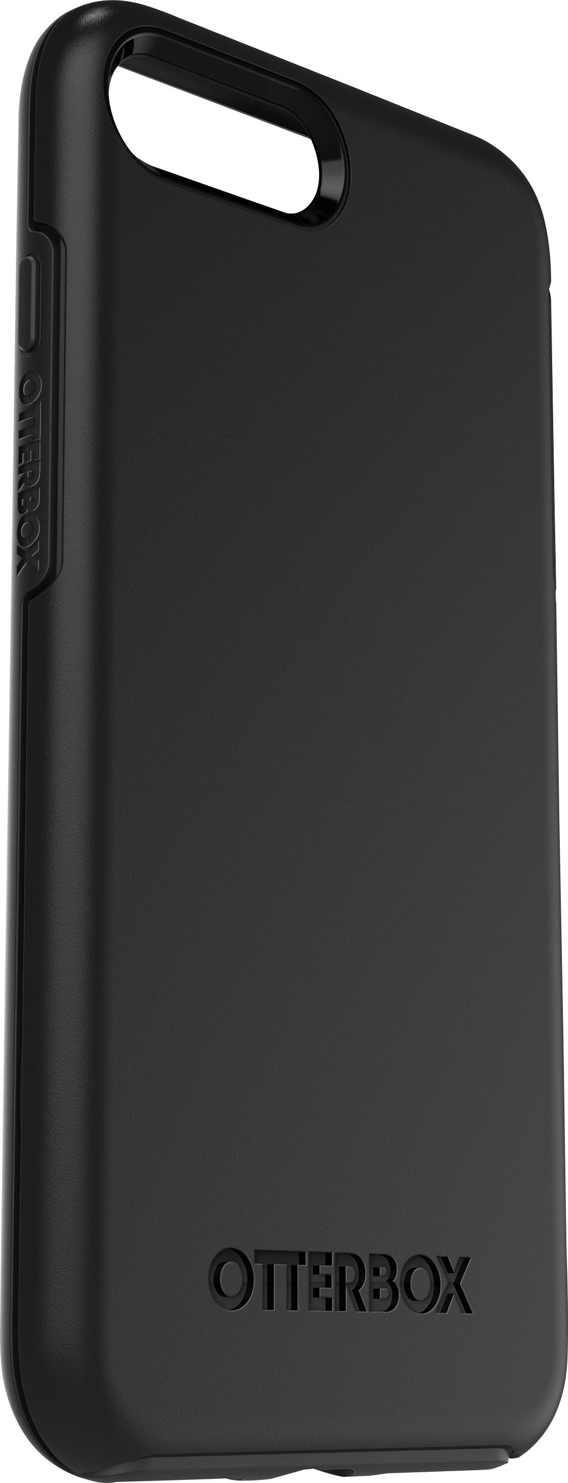 Angle View: OtterBox - Symmetry Series Case for Apple® iPhone® 7 Plus and 8 Plus - Black
