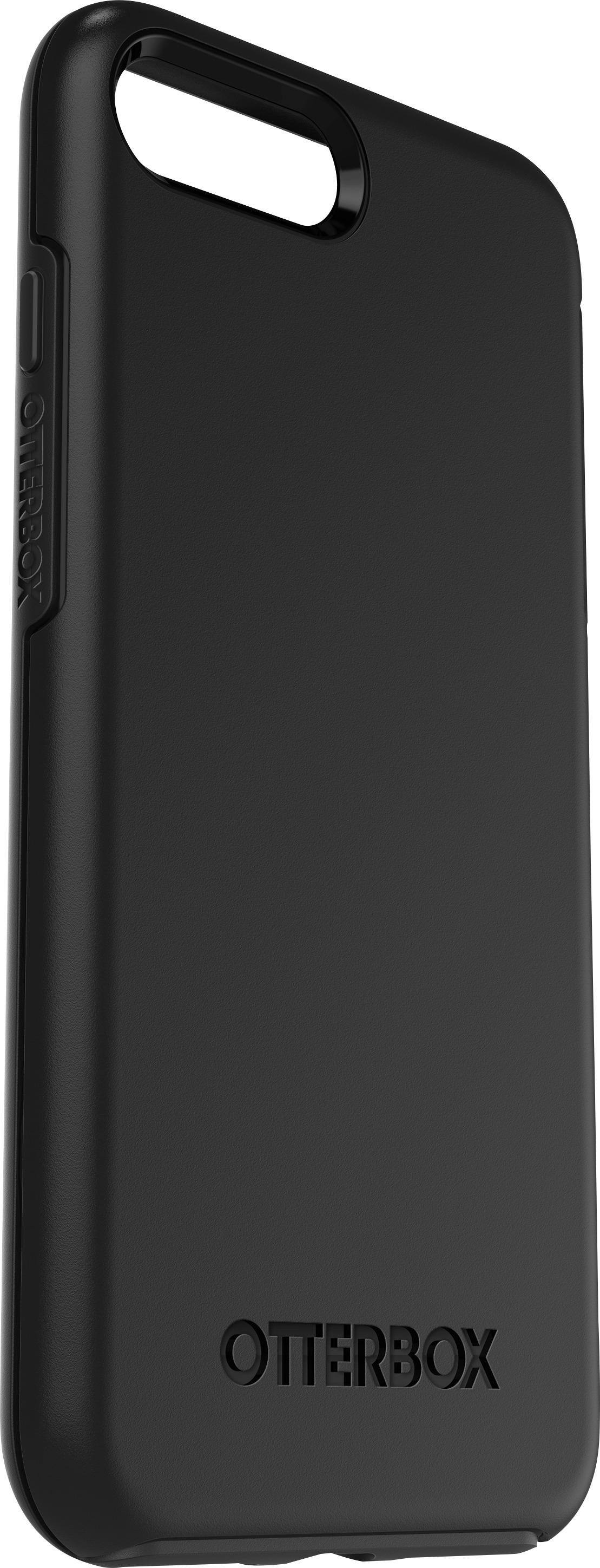 Angle View: OtterBox - Symmetry Series Case for Apple® iPhone® 7 Plus and 8 Plus - Black